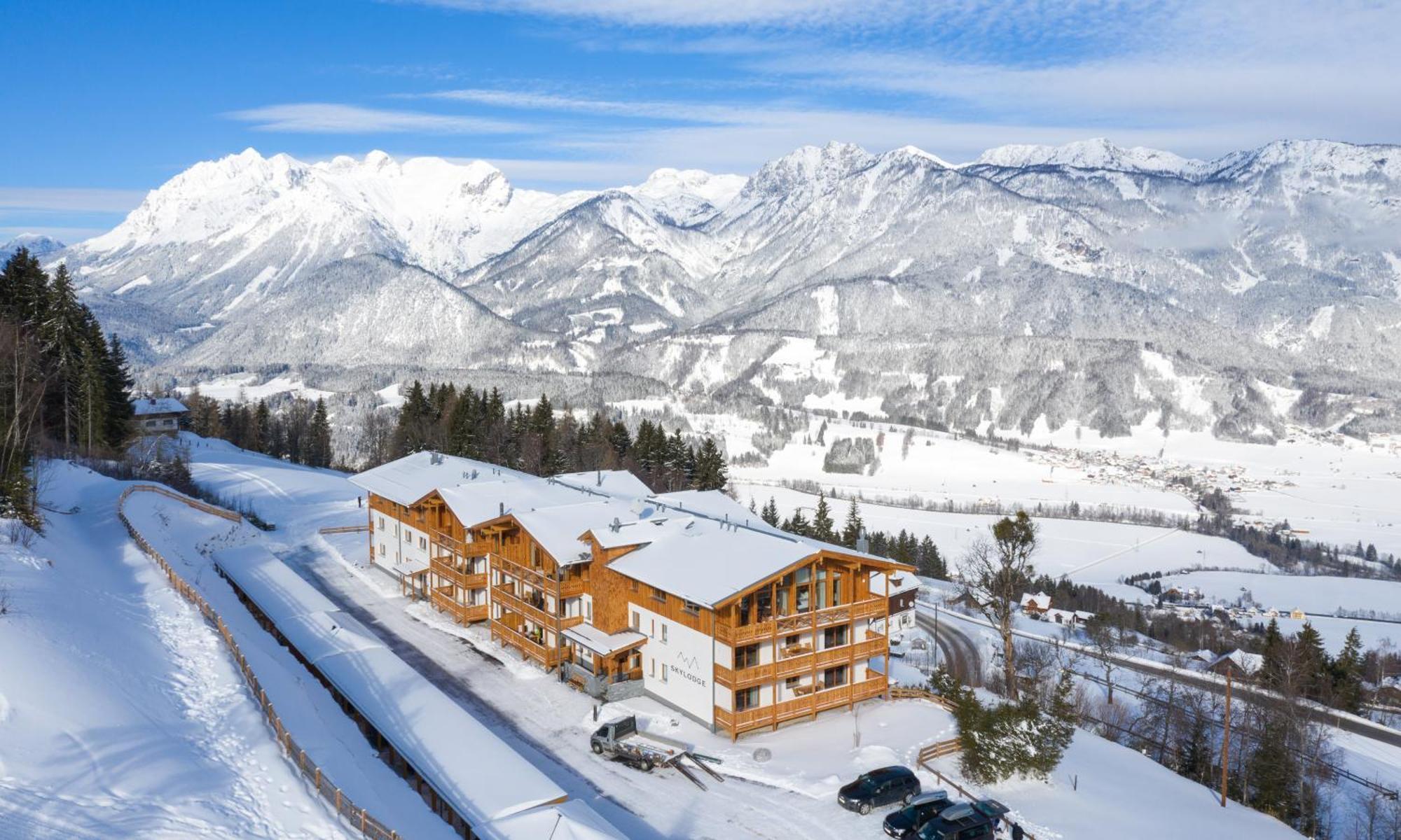 Skylodge Alpine Homes Haus im Ennstal Bagian luar foto